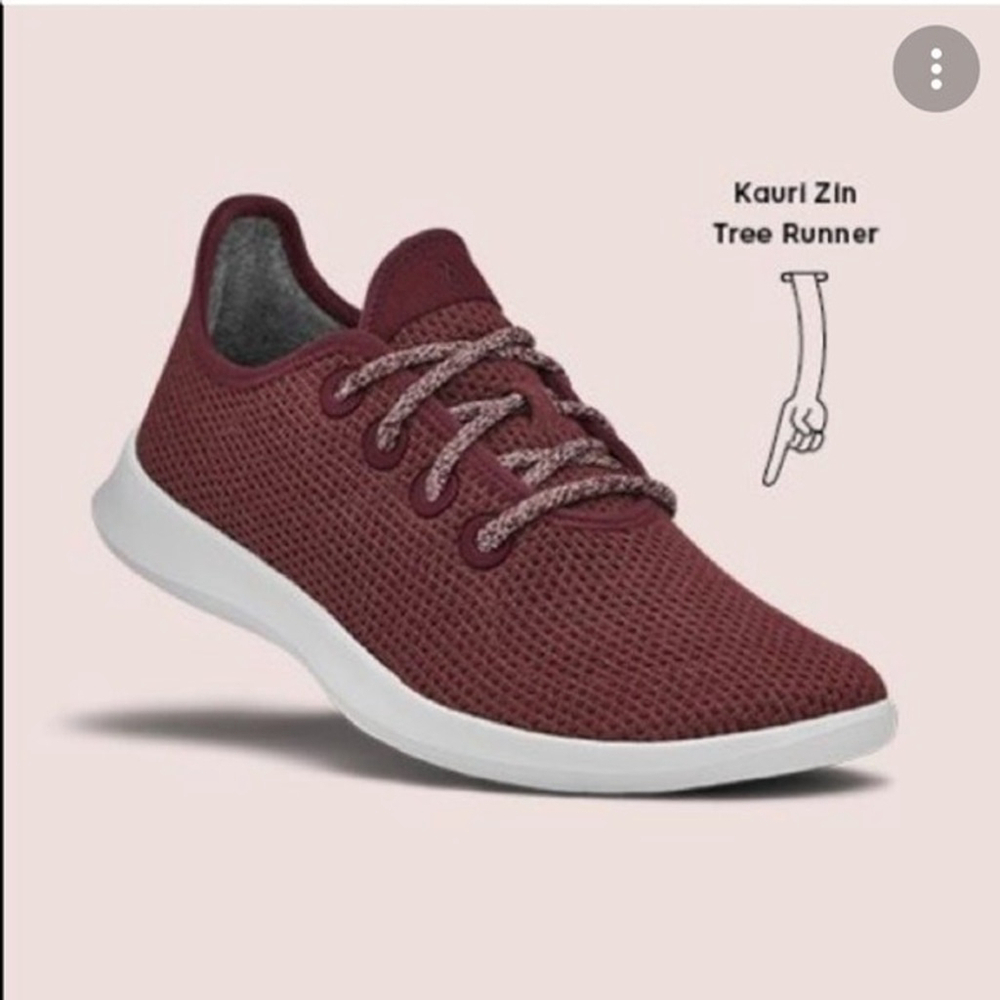 Allbirds Tree Runners Wool Runners Mens Size 11 Maroon Shoes